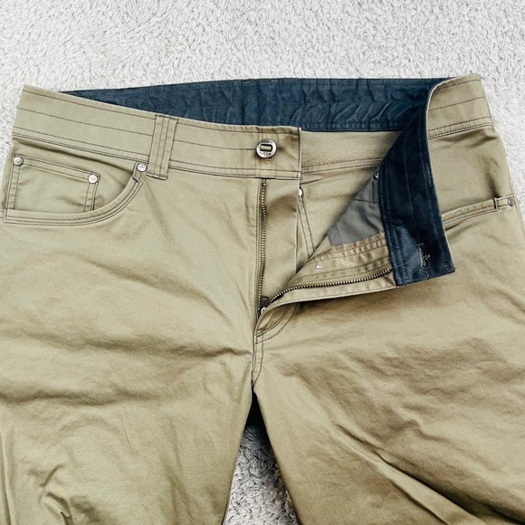 KÜHL Rydr Lite Full Fit Pants Mens 36x30 Articulated Outdoor Hiking 5321 Stretch - Picture 2 of 13